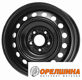 Диск  стальной ТЗСК  6х15  5х105  ET39  56,6  черный Chevrolet Aveo